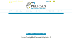 Desktop Screenshot of pelicanpressurecleaning.com